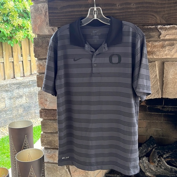 Nike Dri Fit Oregon Ducks Polo Small - Picture 1 of 4